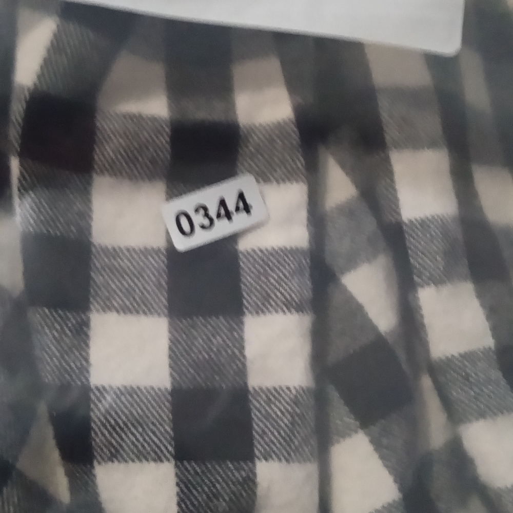 Bit & Bridle Black and White Checkered Blouse - Picture 7 of 7